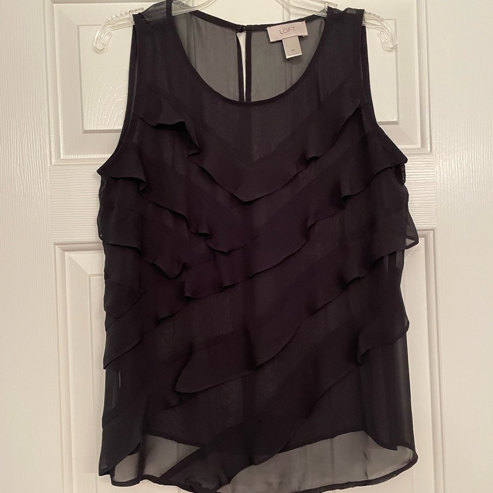 LOFT Ruffle Blouse